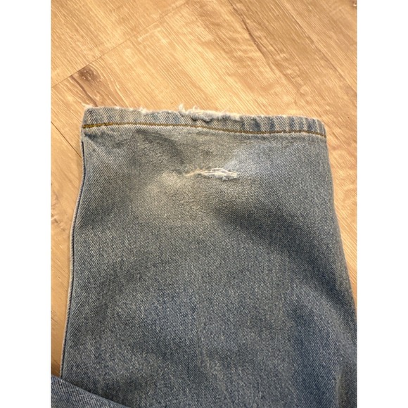 Rockies Denim Jeans Womens 19L Blue High Waist Relaxed Fit Star 36x33 1/2 VTG - Picture 5 of 9